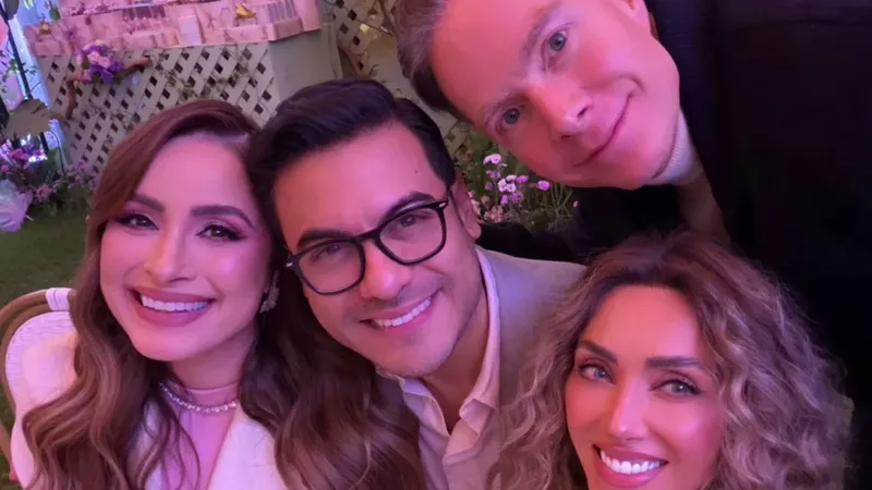 Anahí comparte detalles del baby shower de María, la bebé de Carlos Rivera y Cynthia Rodríguez