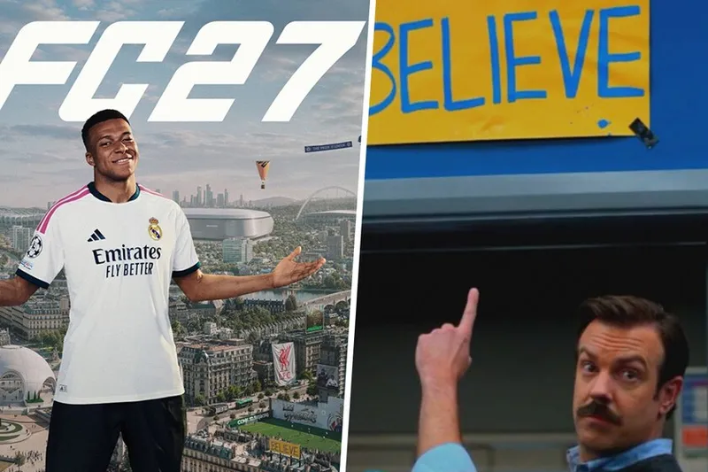 Ted Lasso se cuela en la portada del nuevo FC 27 con un guiño para los fans de la serie