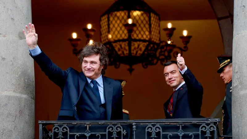 ¿Cuál es el balance de la reunión en Ecuador entre Noboa y Milei?