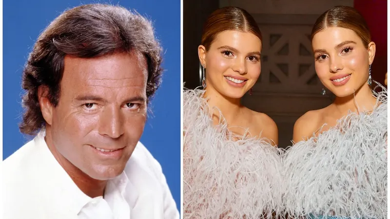 Julio Iglesias cumple 83 años; así lo felicitan sus hijas, las gemelas Victoria y Cristina