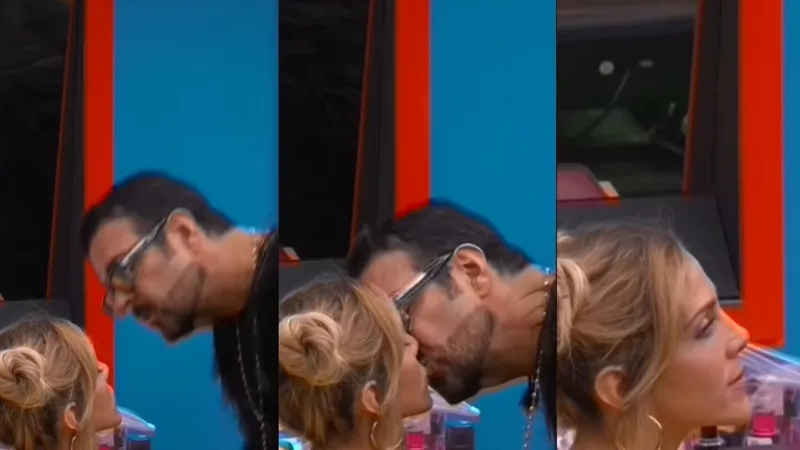 Pablo Montero le roba un beso a Natalia Alcocer en La Granja VIP: ¿es un acto romántico o acoso?