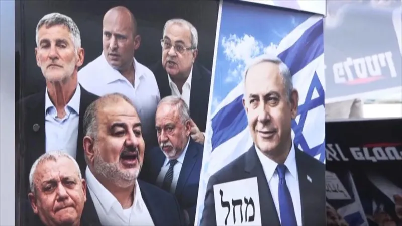 Elecciones israelíes dejan un parlamento sin mayoría clara tras el recuento