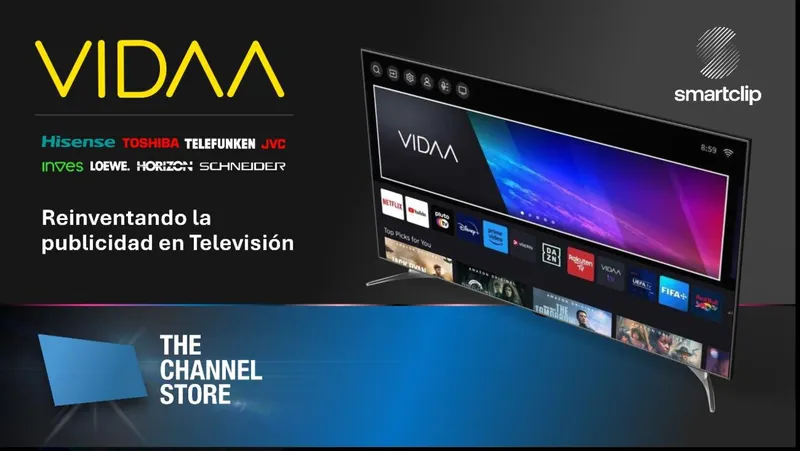 Smartclip refuerza la CTV en España con VIDAA