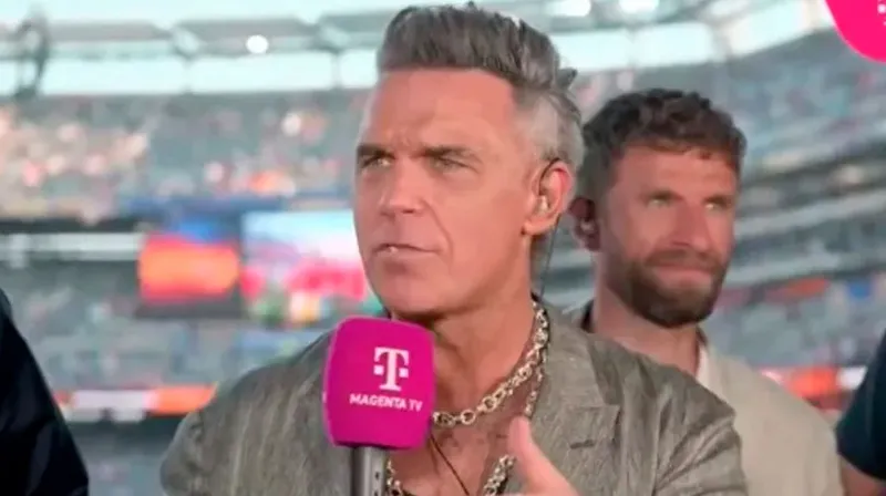 Robbie Williams aclara polémica por supuesto consumo durante el Mundial 2026