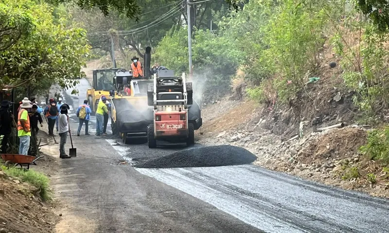 Distrito 7 de Managua estrenará 96 nuevas cuadras asfaltadas