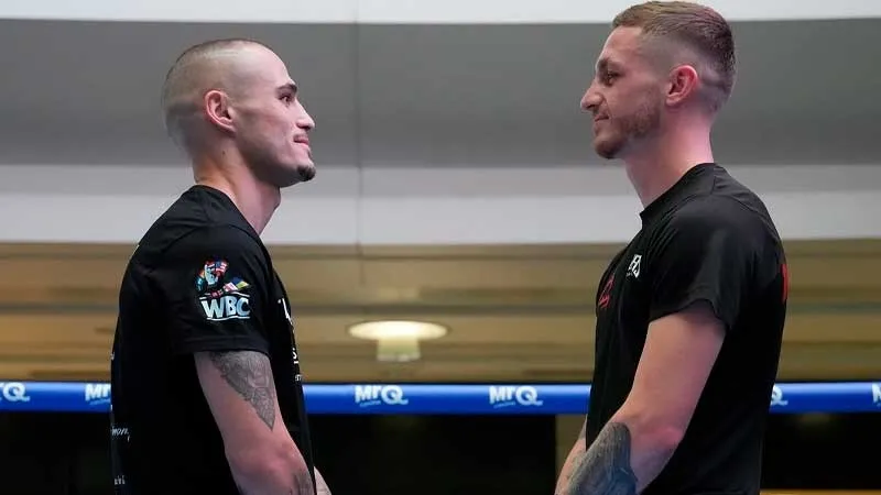 Ryan Garner y Michael Magnesi disputarán el título interino superpluma del CMB este sábado