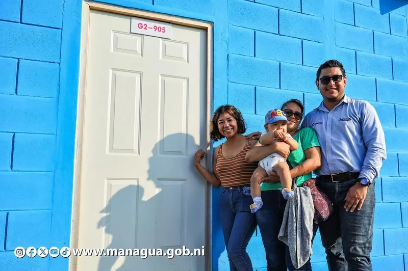 Programa Bismarck Martínez suma 9 mil soluciones habitacionales entregadas en Managua