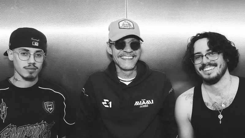 Marc Anthony reaparece junto a sus hijos Ryan y Cristian, tras el nacimiento de la pequeña Myla