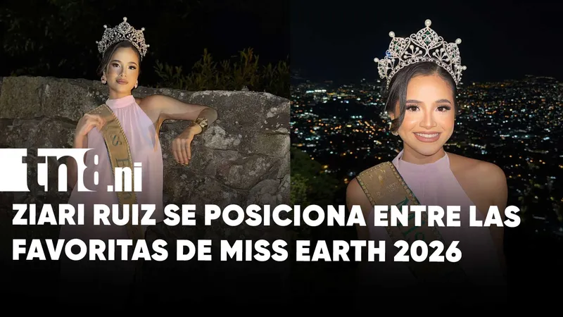 Ziari Ruiz se posiciona entre las favoritas de Miss Earth 2026