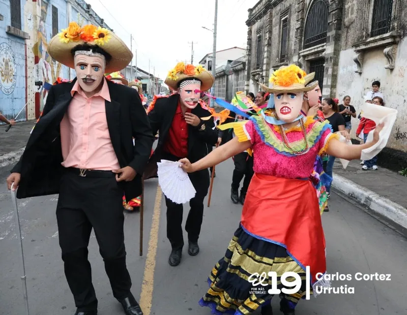 Festival de El Viejo y la Vieja recorre las calles de Diriamba