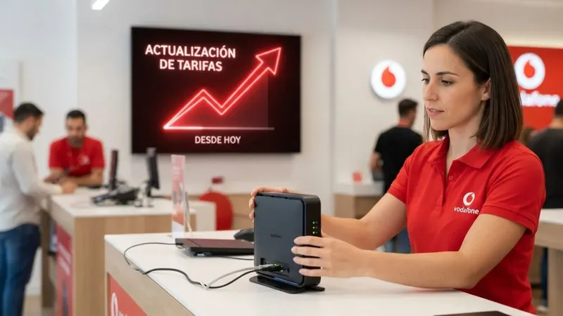 Vodafone confirma otro incremento en sus tarifas: “Está prevista una actualización de precios a partir de hoy”