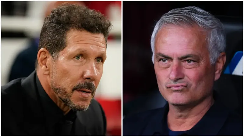 El repaso de Simeone a un Mourinho que desvió el foco con los árbitros