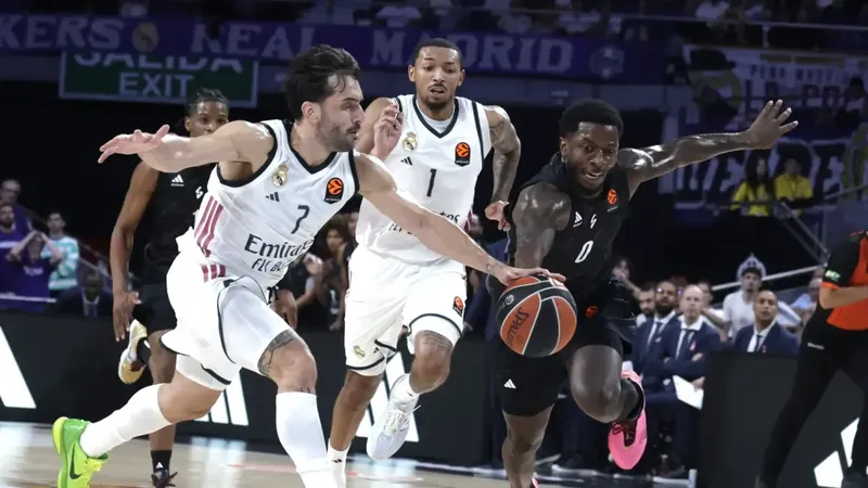 111-92: Feliz lidera el cómodo triunfo del Real Madrid ante un mermado ASVEL