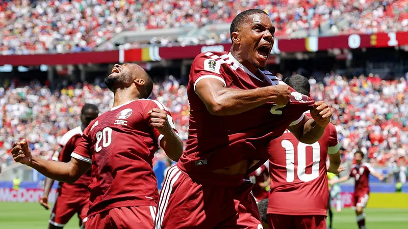 Con épica pura, Catar anotó su segundo gol en Copas del Mundo