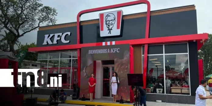 KFC inaugura oficialmente su primera sucursal en Nicaragua