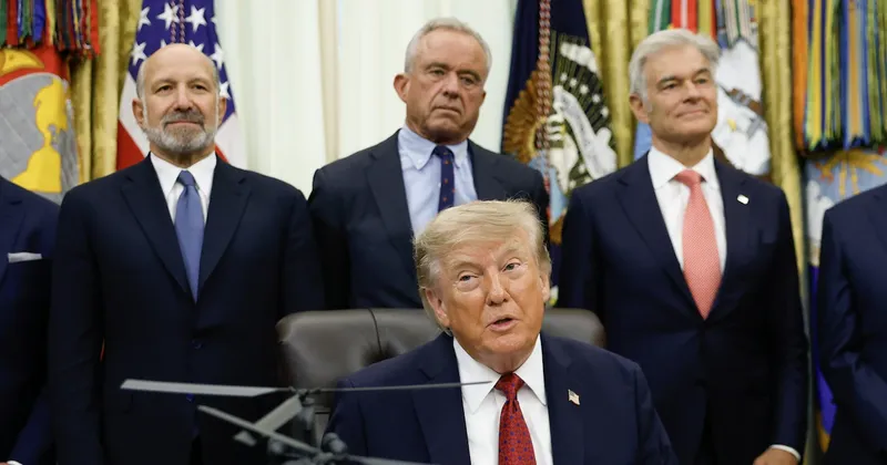 Trump suma nueve farmacéuticas a sus acuerdos para el bajar precios de medicamentos