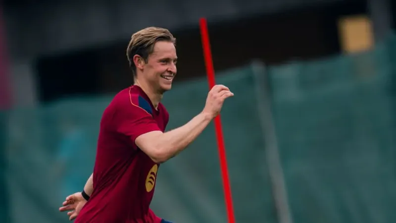 Flick desvela el plan del Barça con De Jong