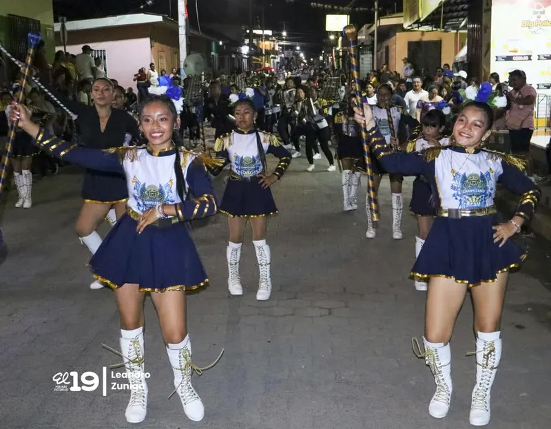 Diriomo honra a Pedro Aráuz con 11 bandas rítmicas