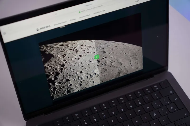 La Luna y la Tierra fotografiadas por Artemis II ahora se pueden ver en HDR. Tener un Mac es una de las pocas formas de disfrutarlo