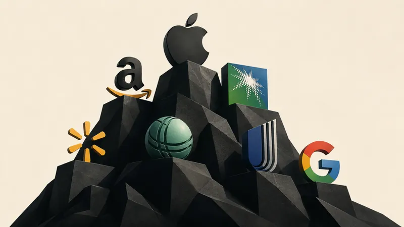 Los nuevos gigantes: las empresas que conquistaron la cima de la economía mundial (INFOGRAFÍA)