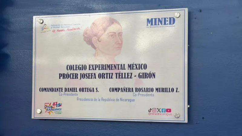 Colegio Experimental México oficializa cambio de nombre en homenaje a prócer mexicana