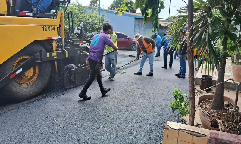 Alcaldía de Managua inaugurará nuevas calles asfaltadas en Laureles Norte