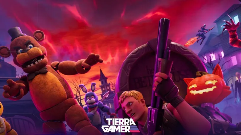 Fortnite revela a Freddy Krueger, Freddy Fazbear, Beetlejuice y hasta Slender Man para Fortnitemares