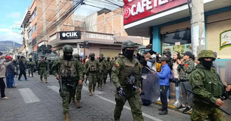 Legislativo aprueba ley para que fuerzas militares apoyen a Policía en Ecuador sin estados de excepción