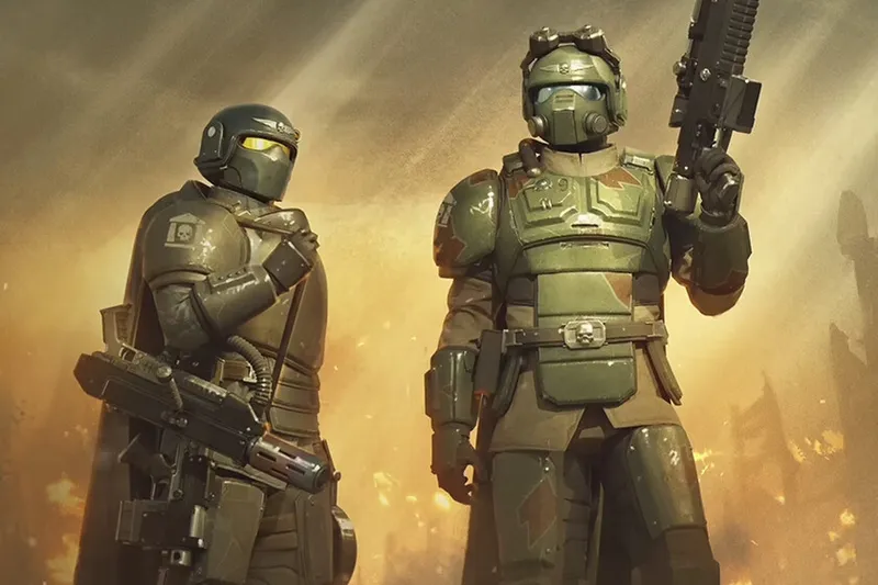 Helldivers 2 muestra su crossover oficial con Warhammer 40K tras dos años de espera y es tan brutal que complacerá al Emperador