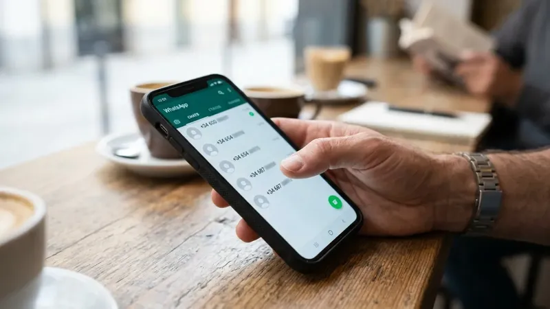 Por qué no aparecen los nombres de mis contactos en WhatsApp