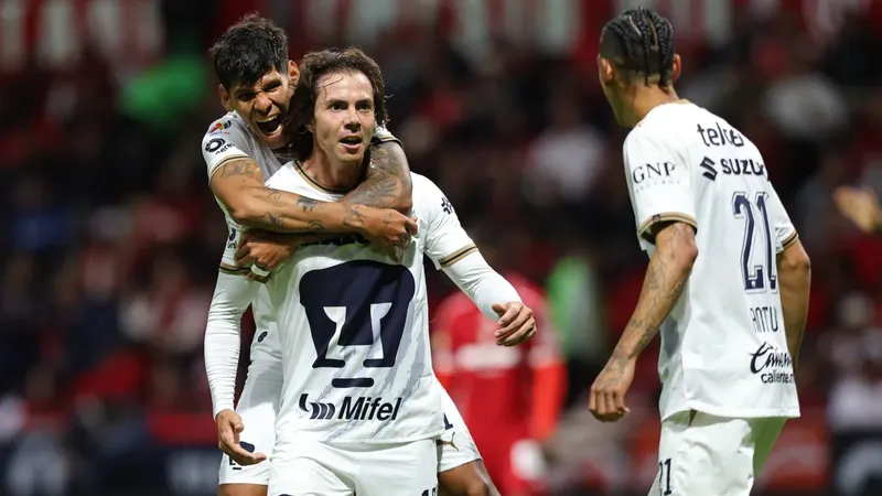 Pumas silencia el Infierno: Con “Ley del Ex” de Arteaga y Córdova remontan al Toluca
