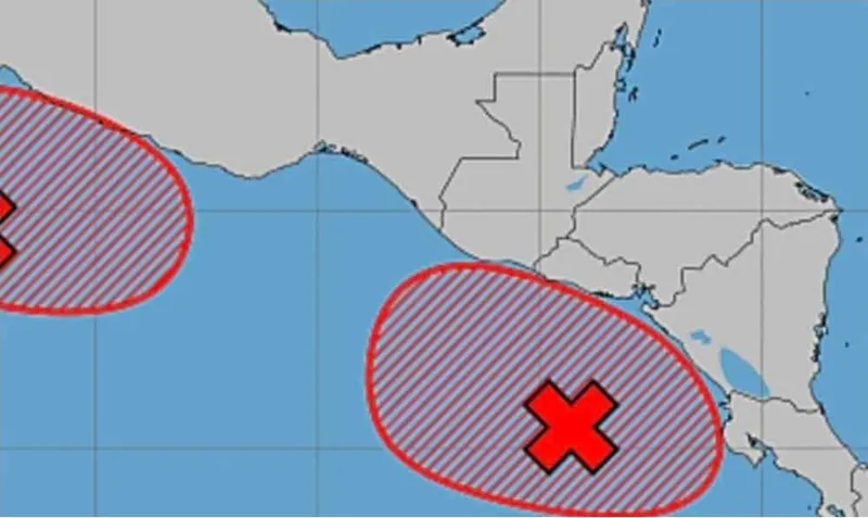Depresión tropical reforzará lluvias de temporal en El Salvador