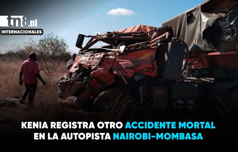 Tragedia en Kenia: 22 muertos tras choque entre autobús y camión