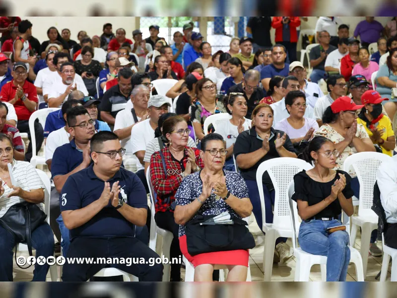 Alcaldía de Managua consulta a familias del Distrito IV sobre proyectos del 2027
