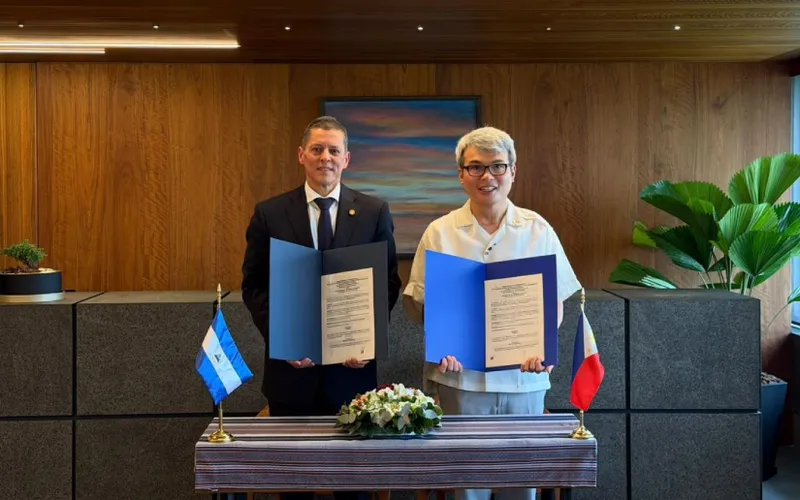 Filipinas y Nicaragua firman su primer acuerdo bilateral