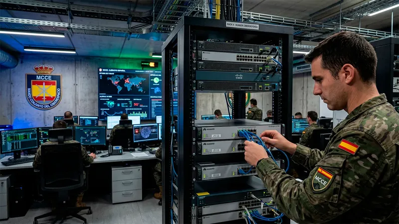 Alarma en la OTAN: los routers de Huawei que el Ejército español ha colado en su búnker de ciberdefensa 5G