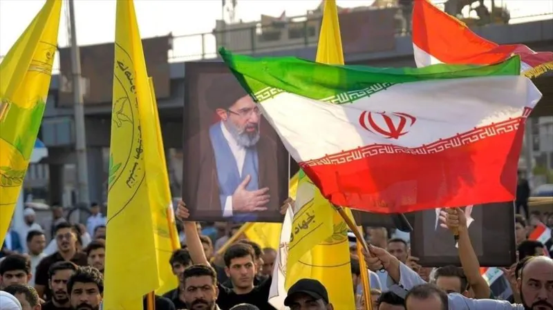 Iraquíes protestan contra el cierre de aeropuertos a vuelos iraníes