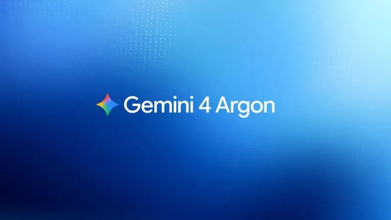 Gemini 4 Argon ya está disponible: así es el modelo de Google para competir con ChatGPT 6 y Fable 5