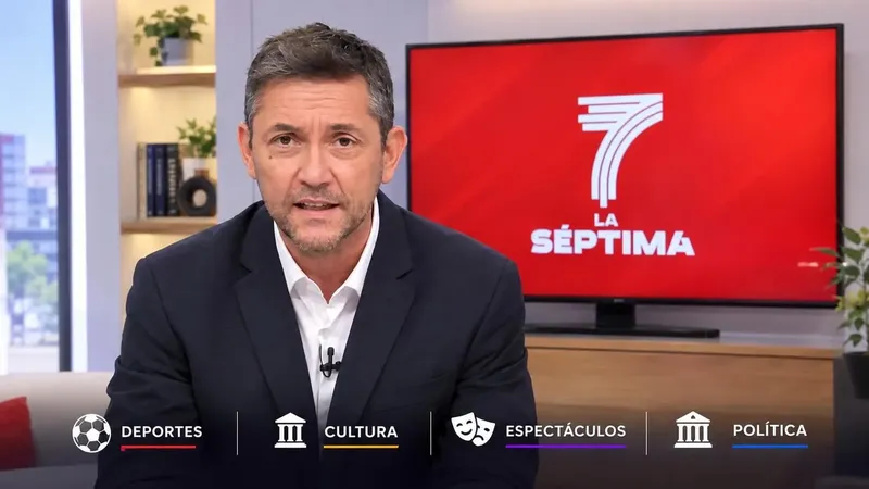 La Séptima confirma los temas que abarcará su canal en la TDT desde el 5 de noviembre: «Cultura, deportes, espectáculos…»