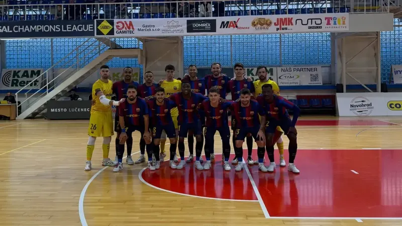 6-1: El Barça vuelve a la Champions con una goleada