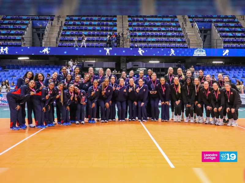 Nicaragua celebra premiación de la Copa Panamericana U23 de Voleibol Femenino