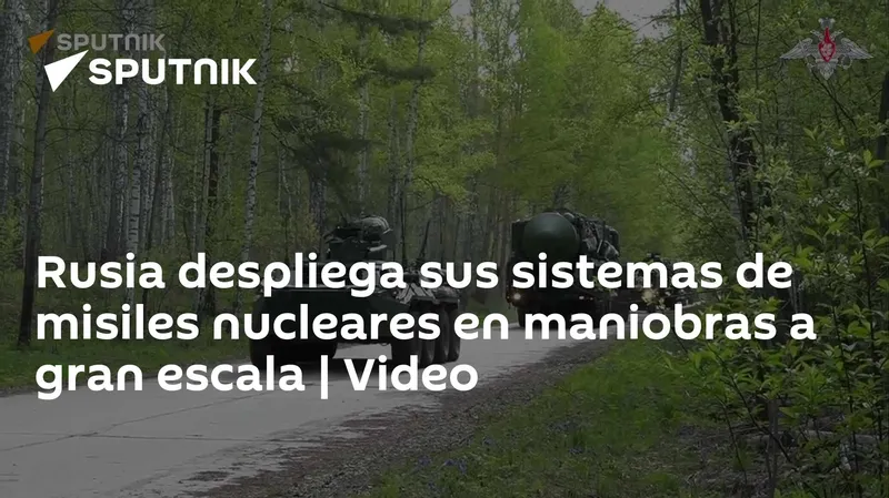 Rusia despliega sus sistemas de misiles nucleares en maniobras a gran escala | Video