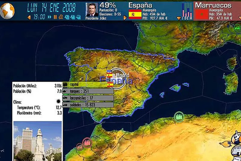 Cuando ser presidente en la Moncloa dependía de nosotros: así podíamos gobernar España desde el PC de casa hace 18 años