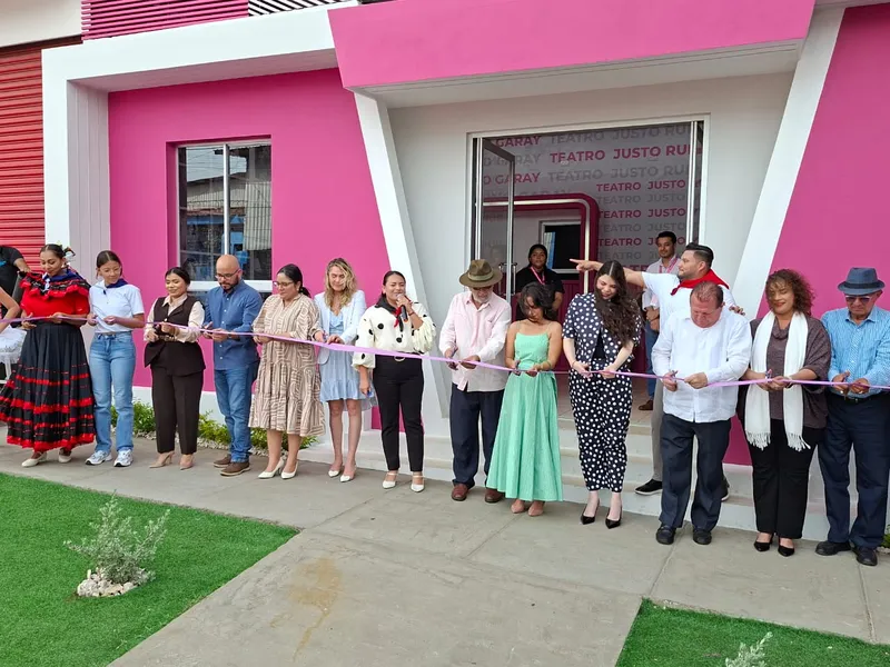 Inauguran obras de rehabilitación del Teatro Justo Rufino Garay