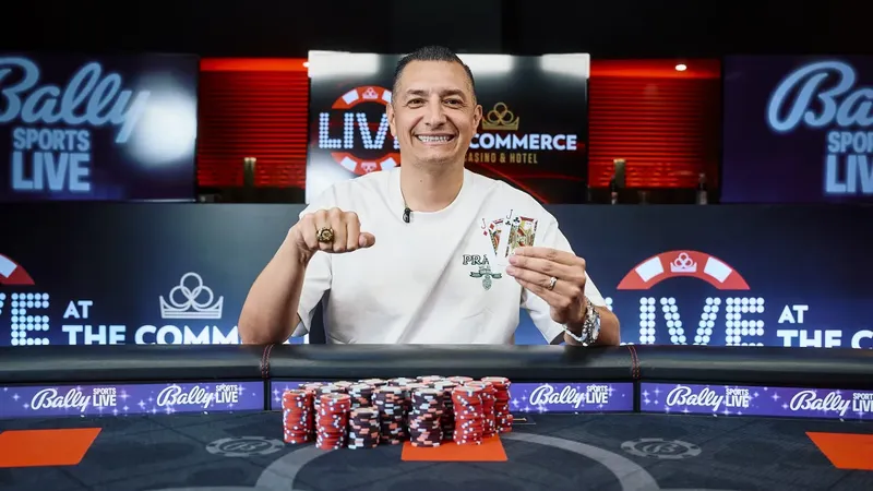 Jugador de Los Ángeles conquista el evento principal del Mundial de Póker 2026 y gana $188 mil dólares