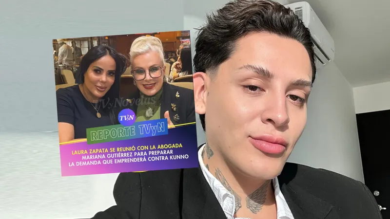 Kunno ya tiene abogado para defenderse de demanda que prepara Laura Zapata