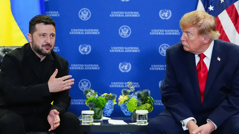 Trump critica a Zelenski: "Quiere causar problemas para el mundo"