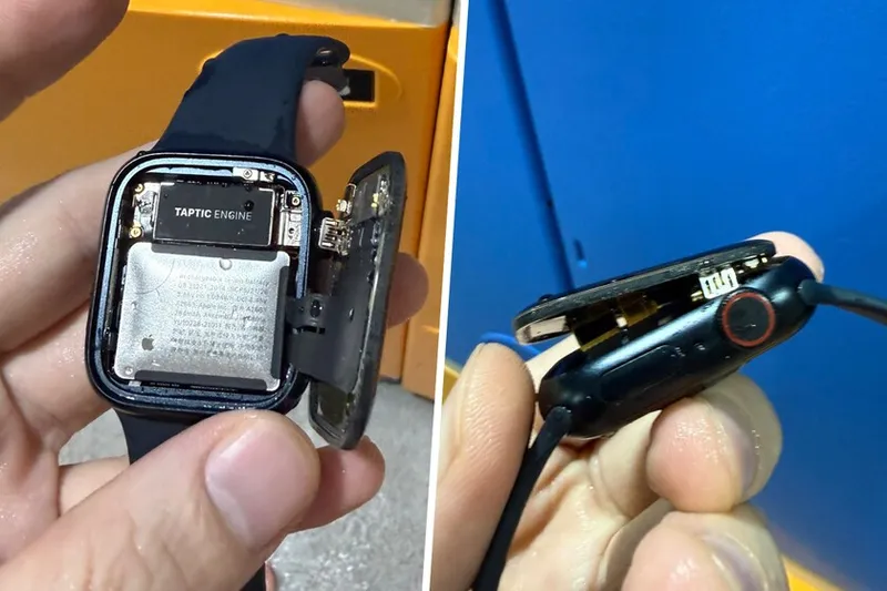 Se metió al agua con su Apple Watch y perdió la pantalla en el acto: hay algo que aprender de todo esto