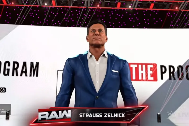 El jefe de Take Two está tan fuerte que es el nuevo personaje jugable en WWE 2K26