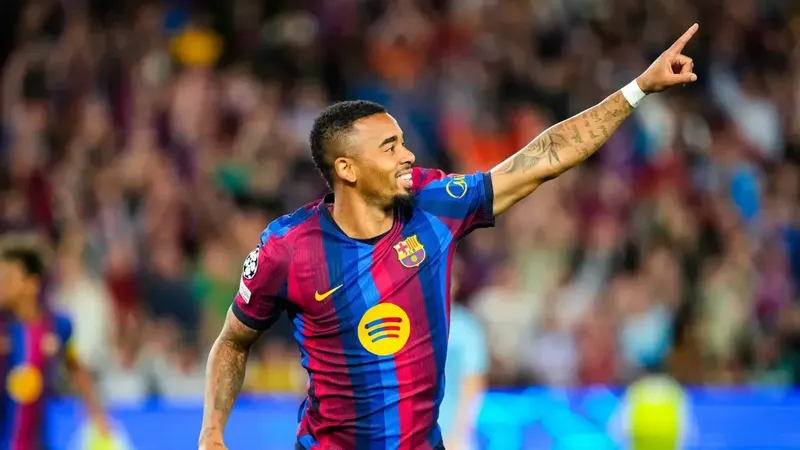 Gabriel Jesus: “Mi primer gol en un Camp Nou lleno, he cumplido un sueño”